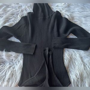 LBD💫black long sleeve bodysuit💫turtleneck